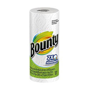 349058 - Bounty® White 2-Ply Household Roll Towel - 11" x 10.4"