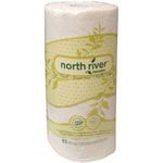 349039 - North River® White 2-Ply Household Roll Towel