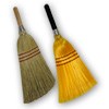 D05031 - Blended Lobby Corn Broom w 30" Clear Handle